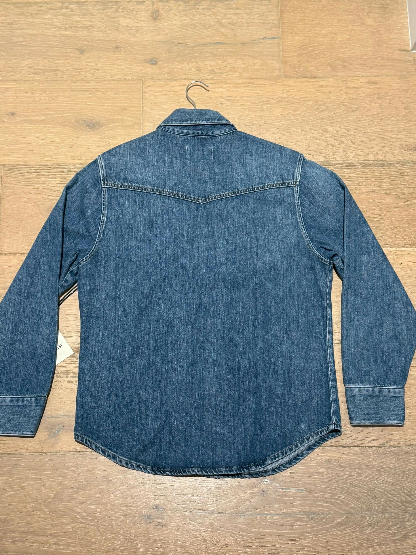 Classic Denim Button-Up Jacket