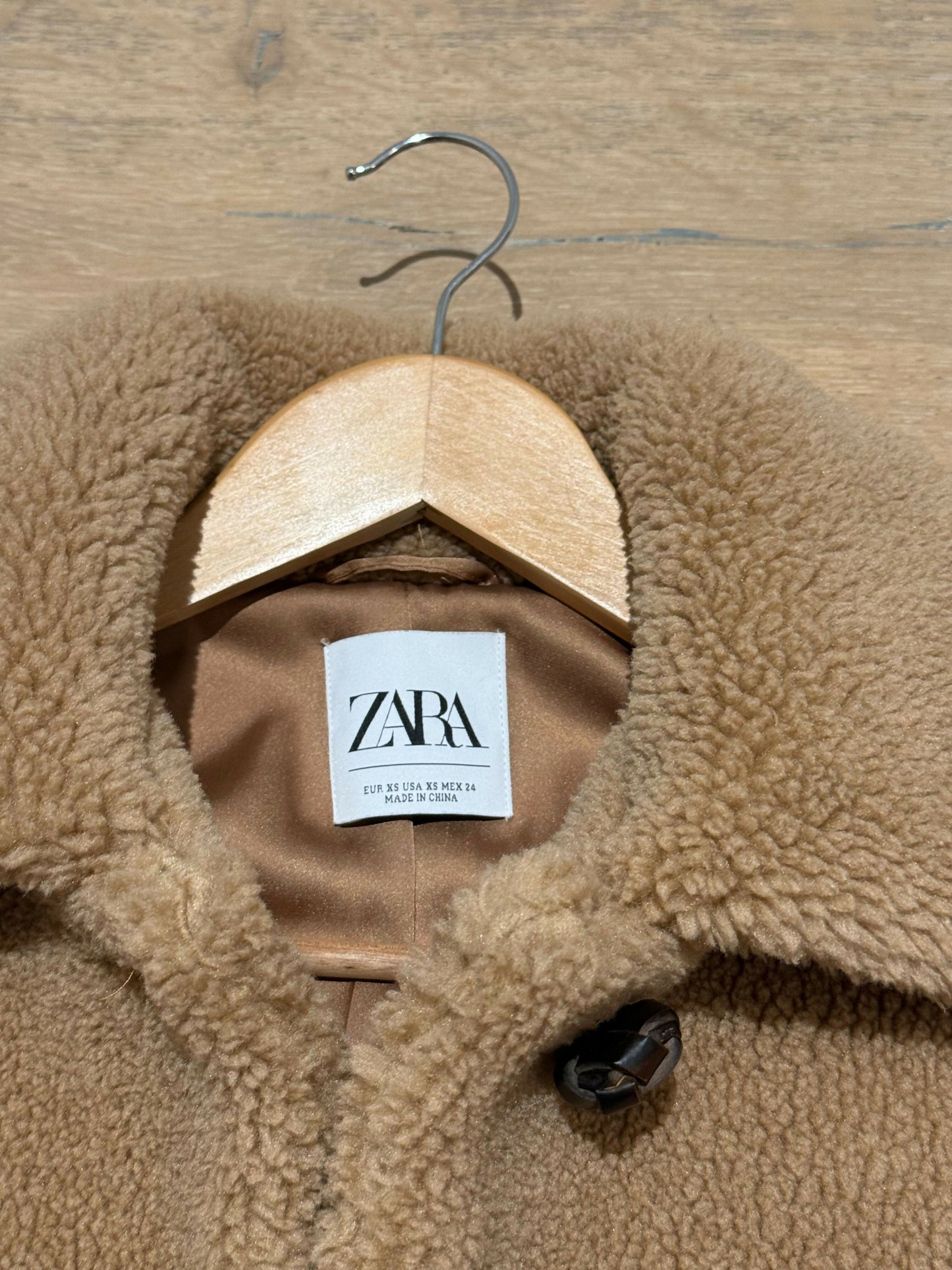 Cozy Camel Teddy Jacket