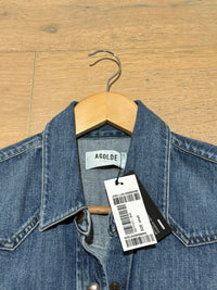 Classic Denim Button-Up Jacket