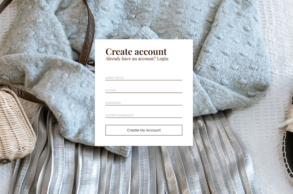 Step 2: Log in or Sign up